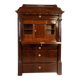 Antique Biedermeier Secretary with Mahogany, 1840
