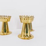 3 Hans-Agne Jakobsson L159 candlesticks - 1960