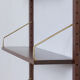 Three floating shelves wall unit