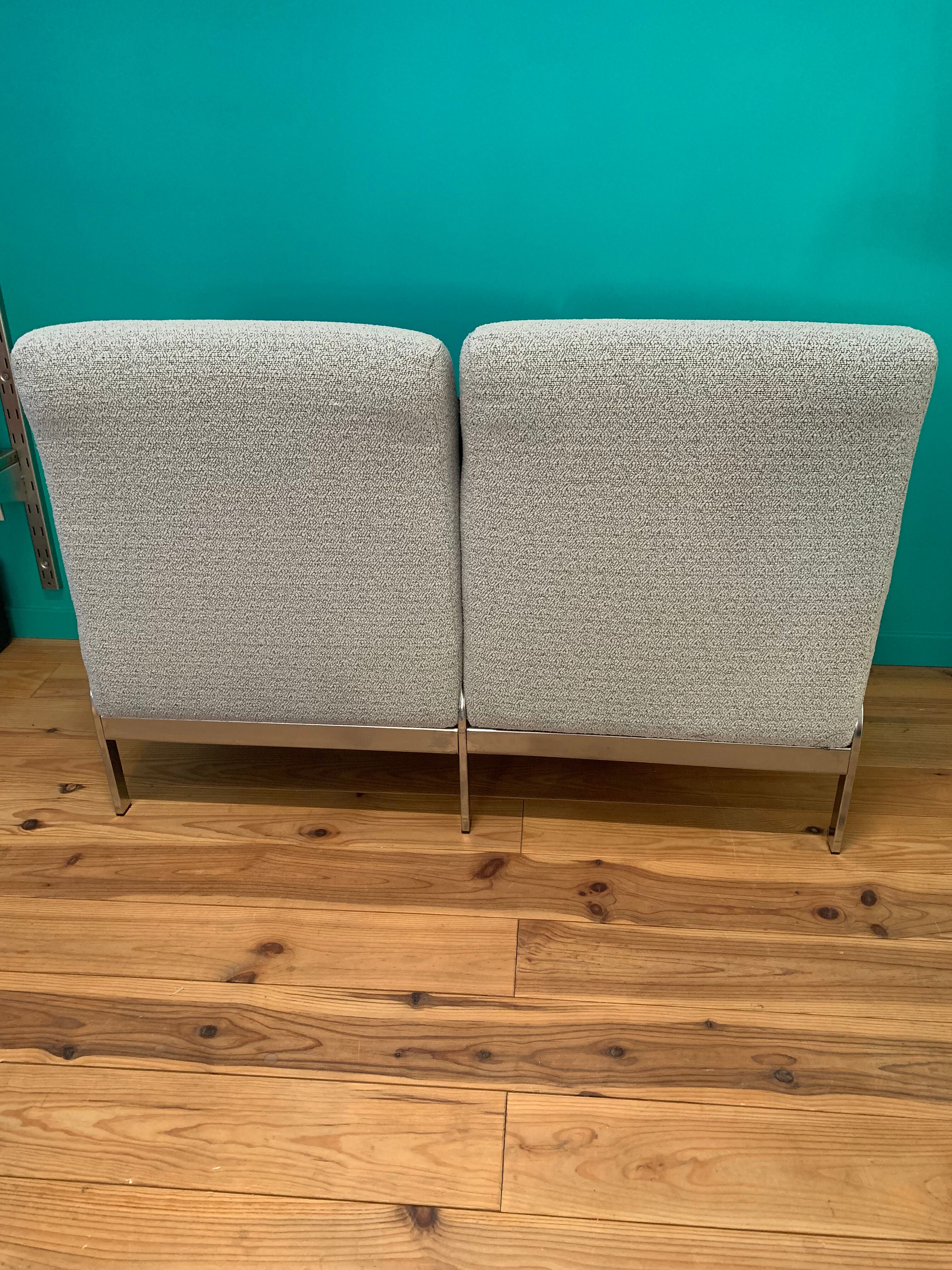 Vintage Space Age bench