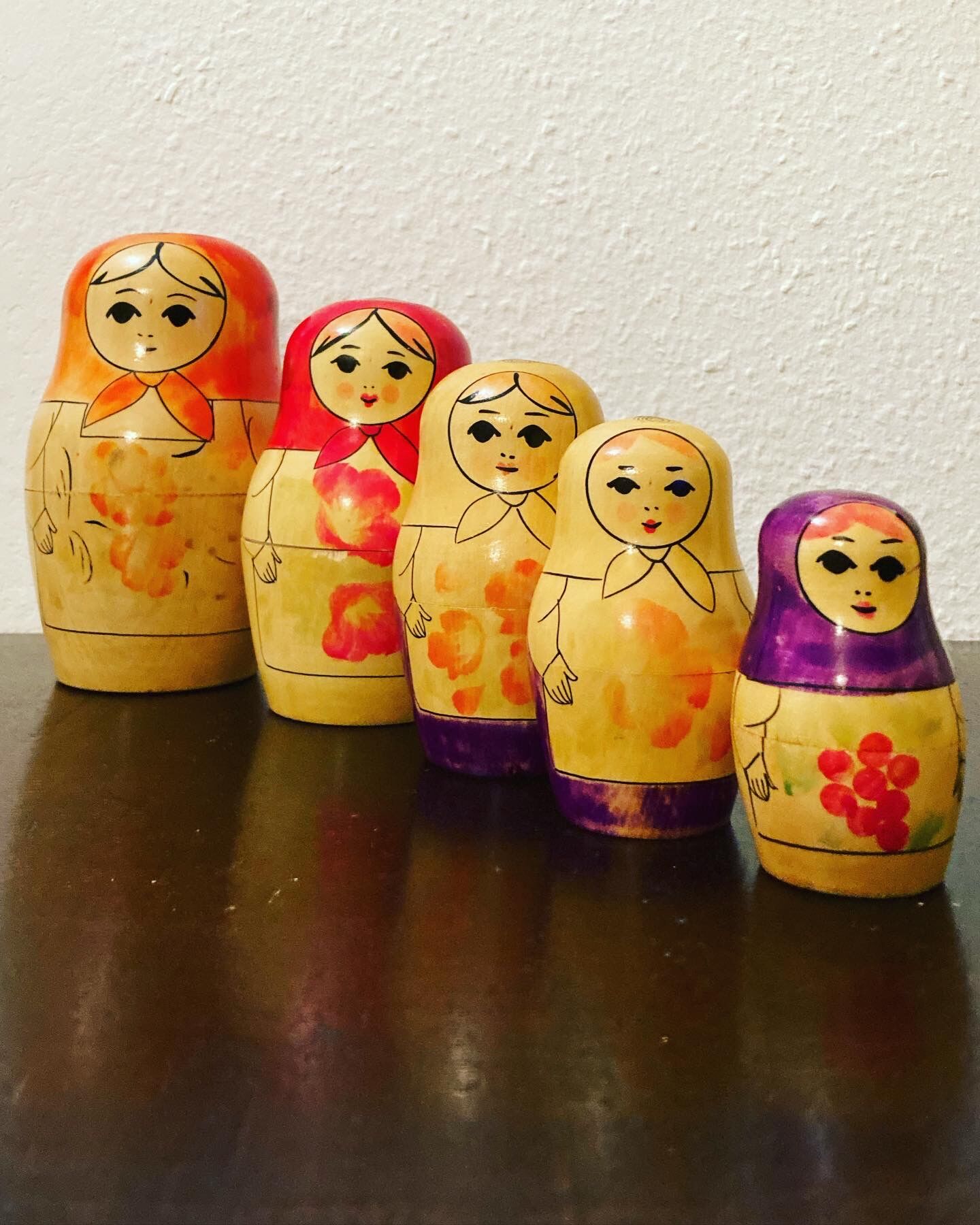 Vintage russian dolls