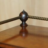 Demi-Lune Desk in Leather by Patrick Beakey Dublin circa 1850