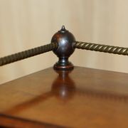 Bureau Demi-Lune en Cuir de Patrick Beakey Dublin circa 1850