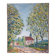 View of the church of La Clayette, signed François Sauvageot 1947