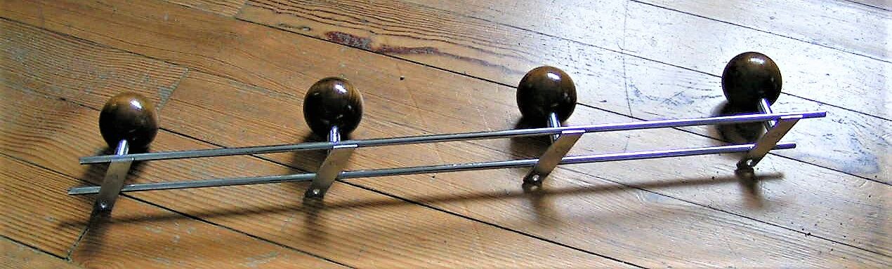 Wall coat rack