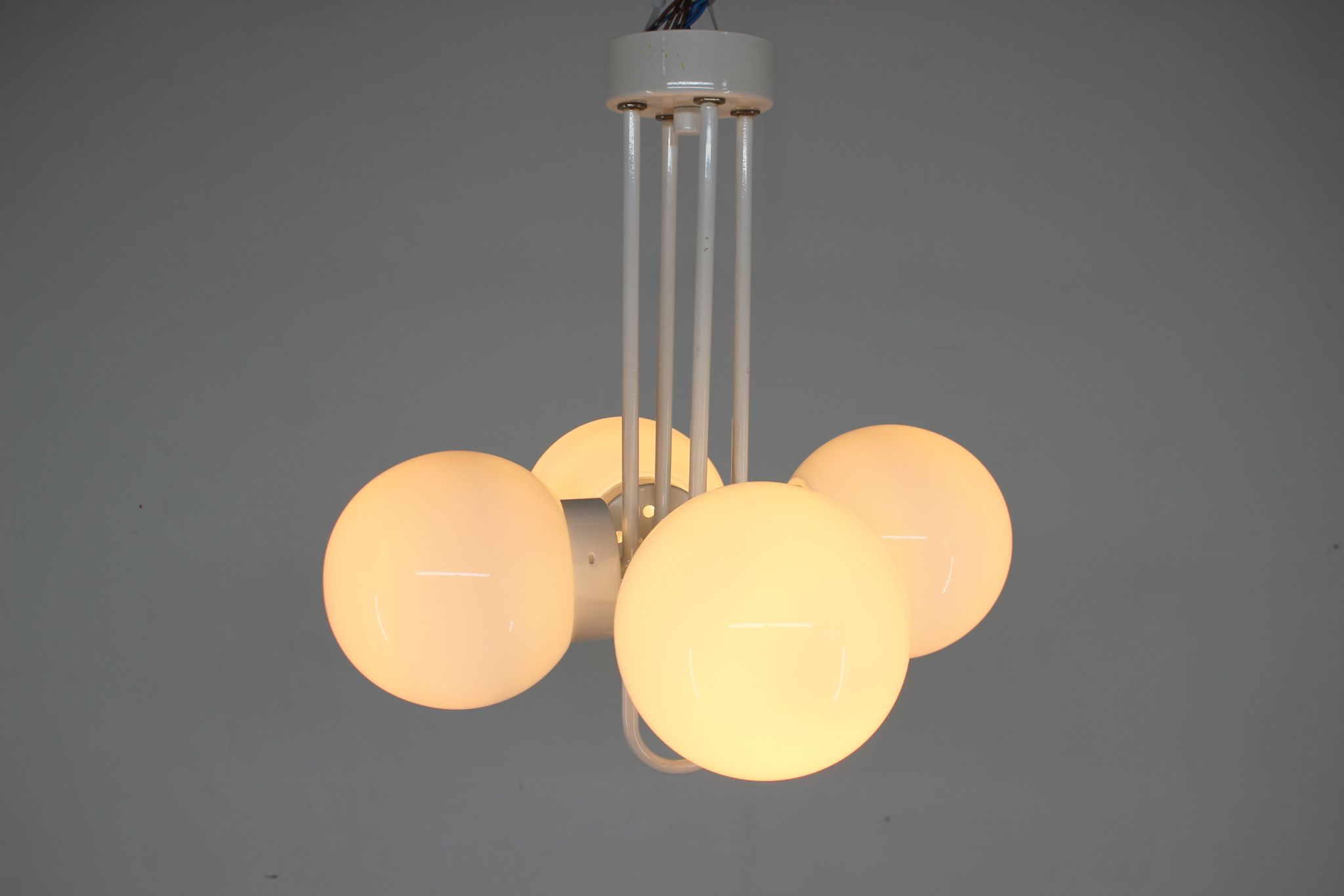 Lustre des années 1970 par Instala Decin Tchécoslovaquie