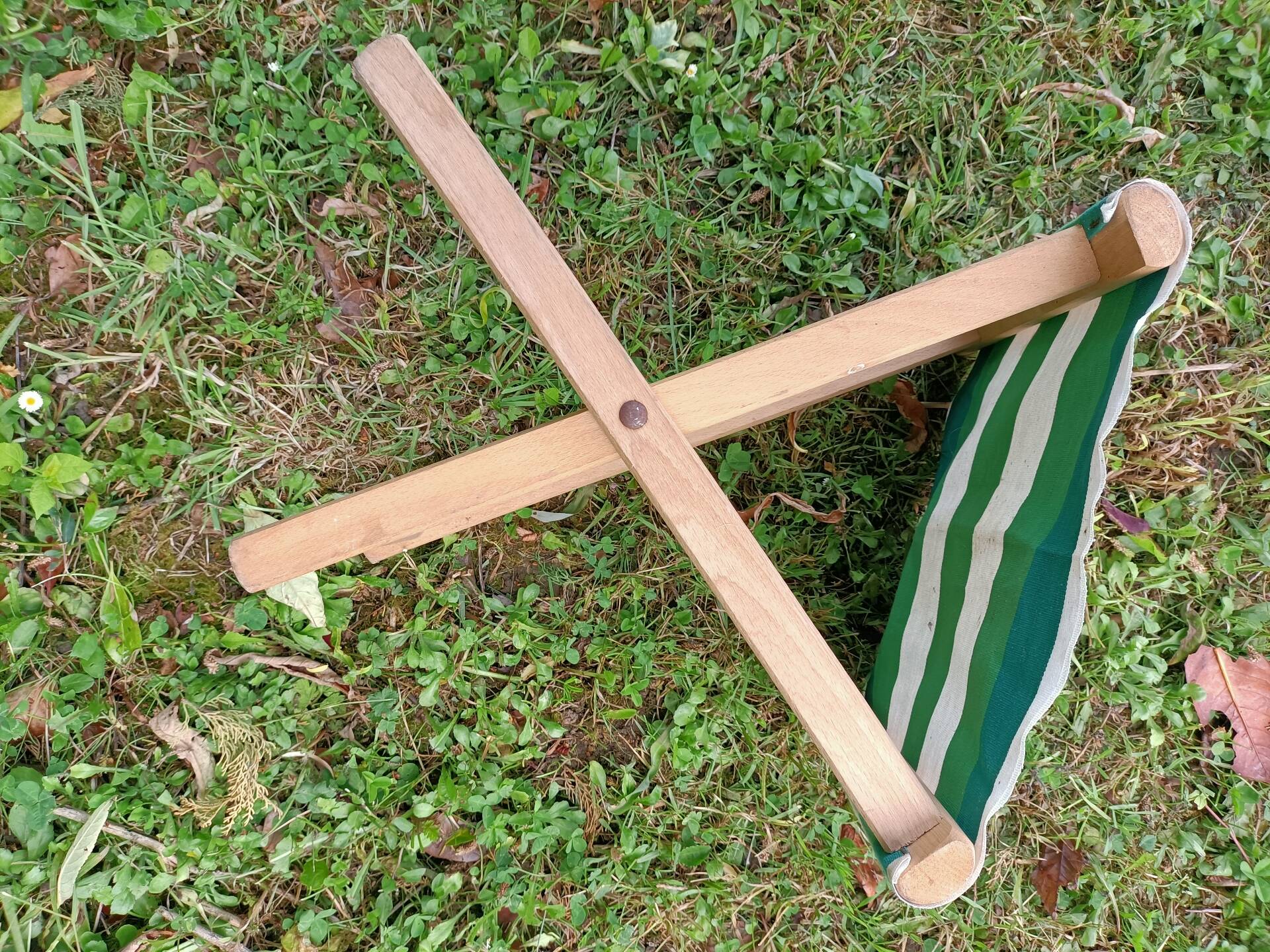 Vintage folding stool