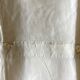 Pair of chateau pillowcases made of embroidered linen thread richelieu 19th