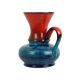 Rare Bay Vase Blue Red West Germany Vintage 79-25