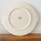 Sarreguemines serving dish - Alsatian decoration