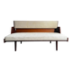 Teak daybed by Hans J. Wegner for Getama, Danish design.