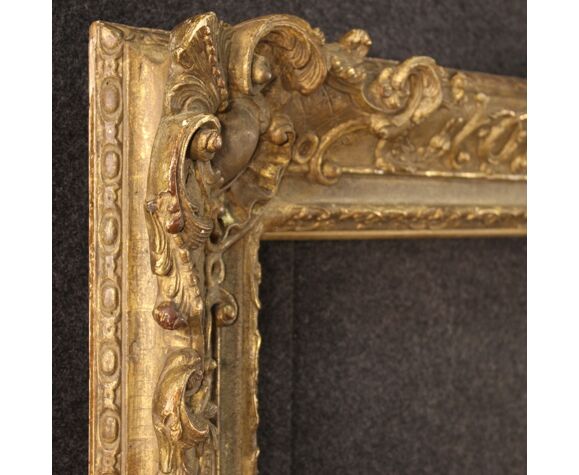 French Gilded Frame In Wood And Plaster Selency French Gilded Frame In Wood And Plaster, Antique Plaster Framed Mirrors