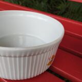 3 nesting salad bowls Tuileries porcelain gold cup of good French taste
