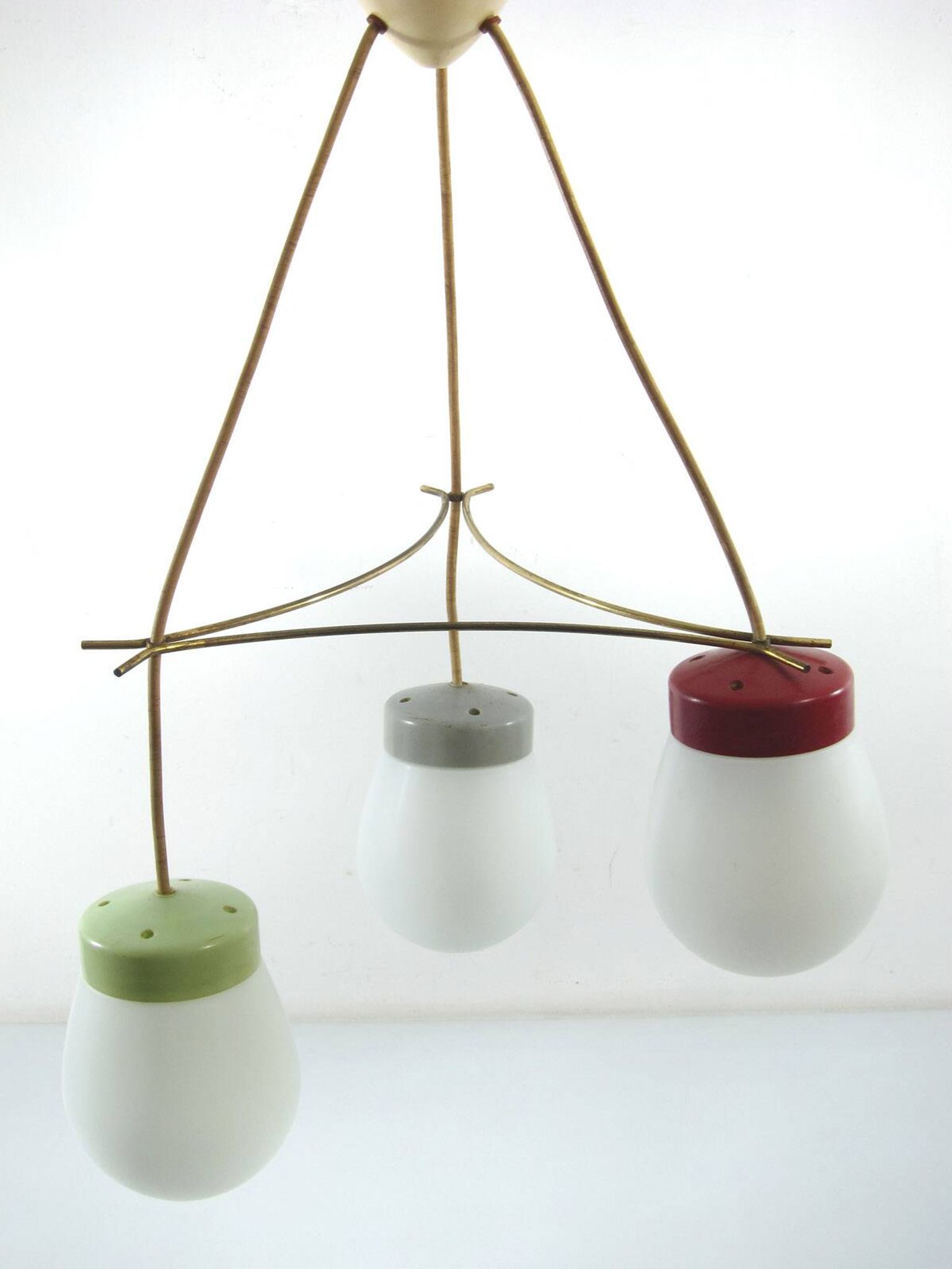 Mid-century design sixties vintage hanging light