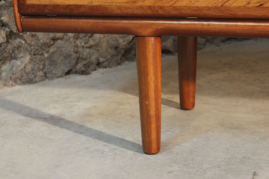 Sideboard vintage in teak and Rosewood, Scandinavian style by White & Newton