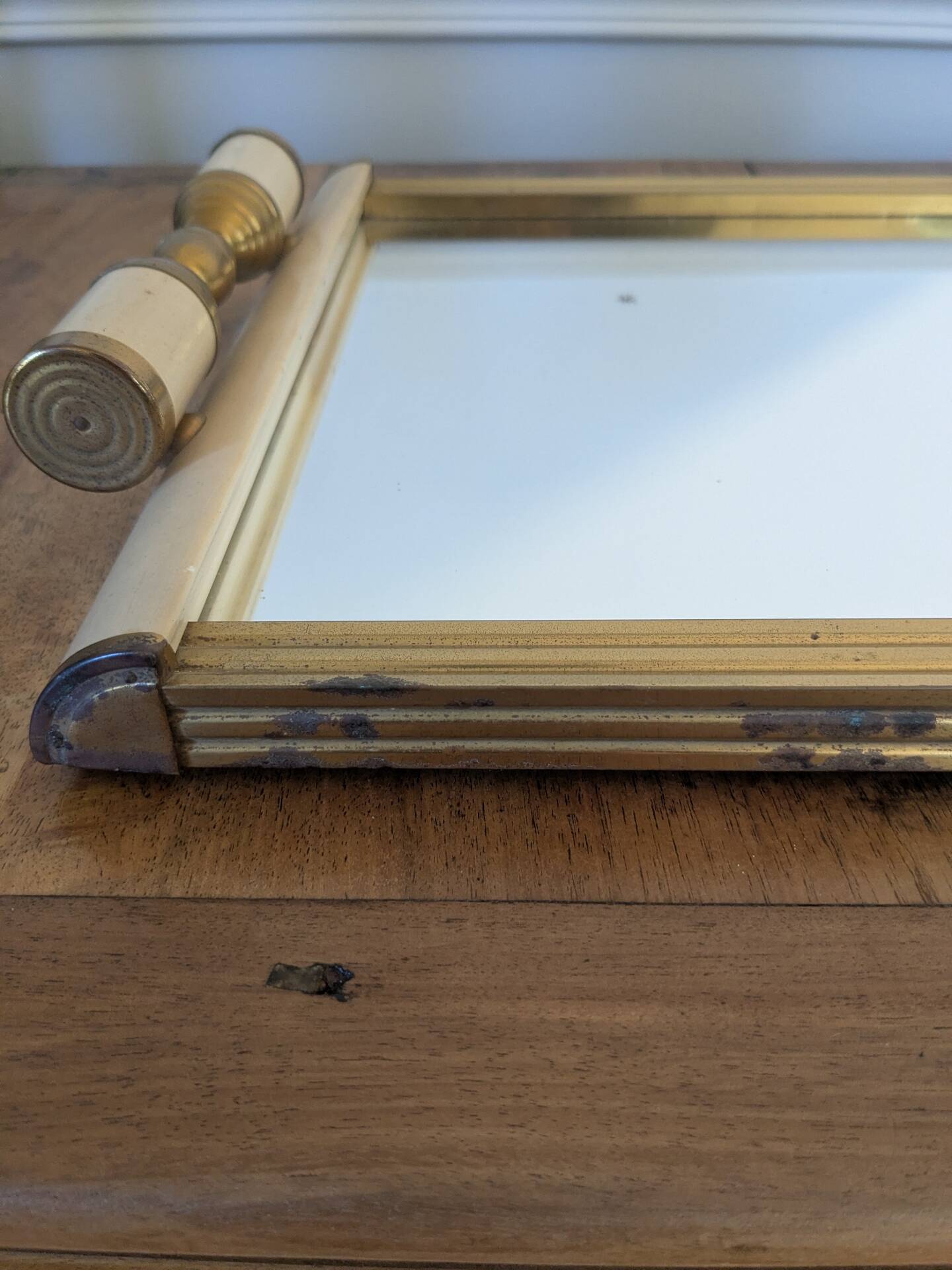 Art Deco mirror plateau