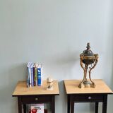 Hemmes solid pine bedside tables
