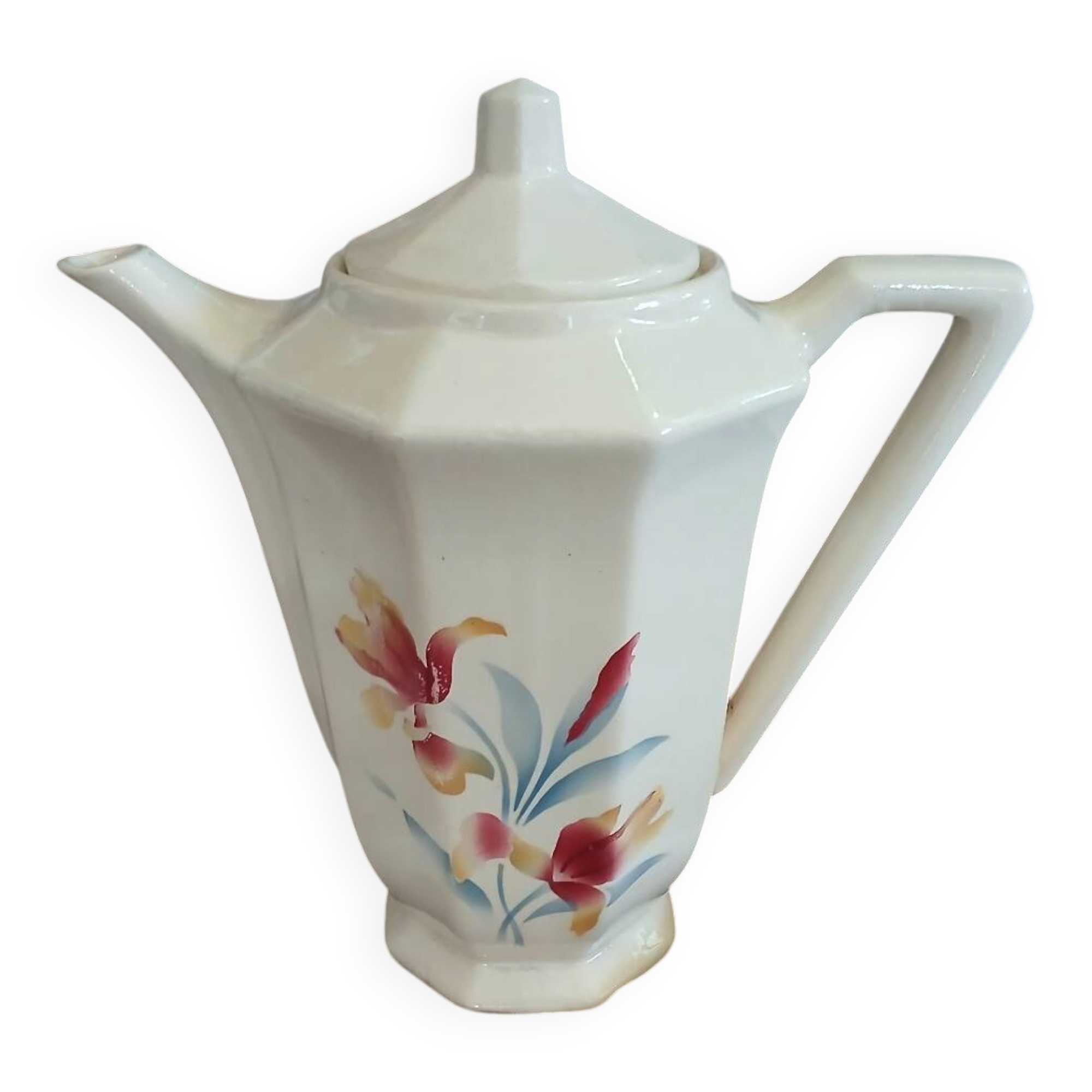 Old teapot/coffee pot from Digoin and Sarreguemines