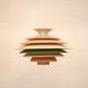 XL Colourful Pendant Lamp: Danish Mid-Century Modern by Formlight Design -