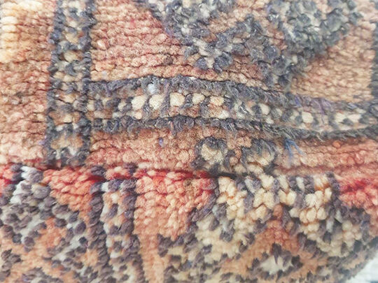 Moroccan pouf 60x60x20cm