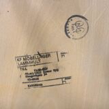 Set of 3 Scandinavian "Pinnstol" chairs, Lammhult Sweden, 1960