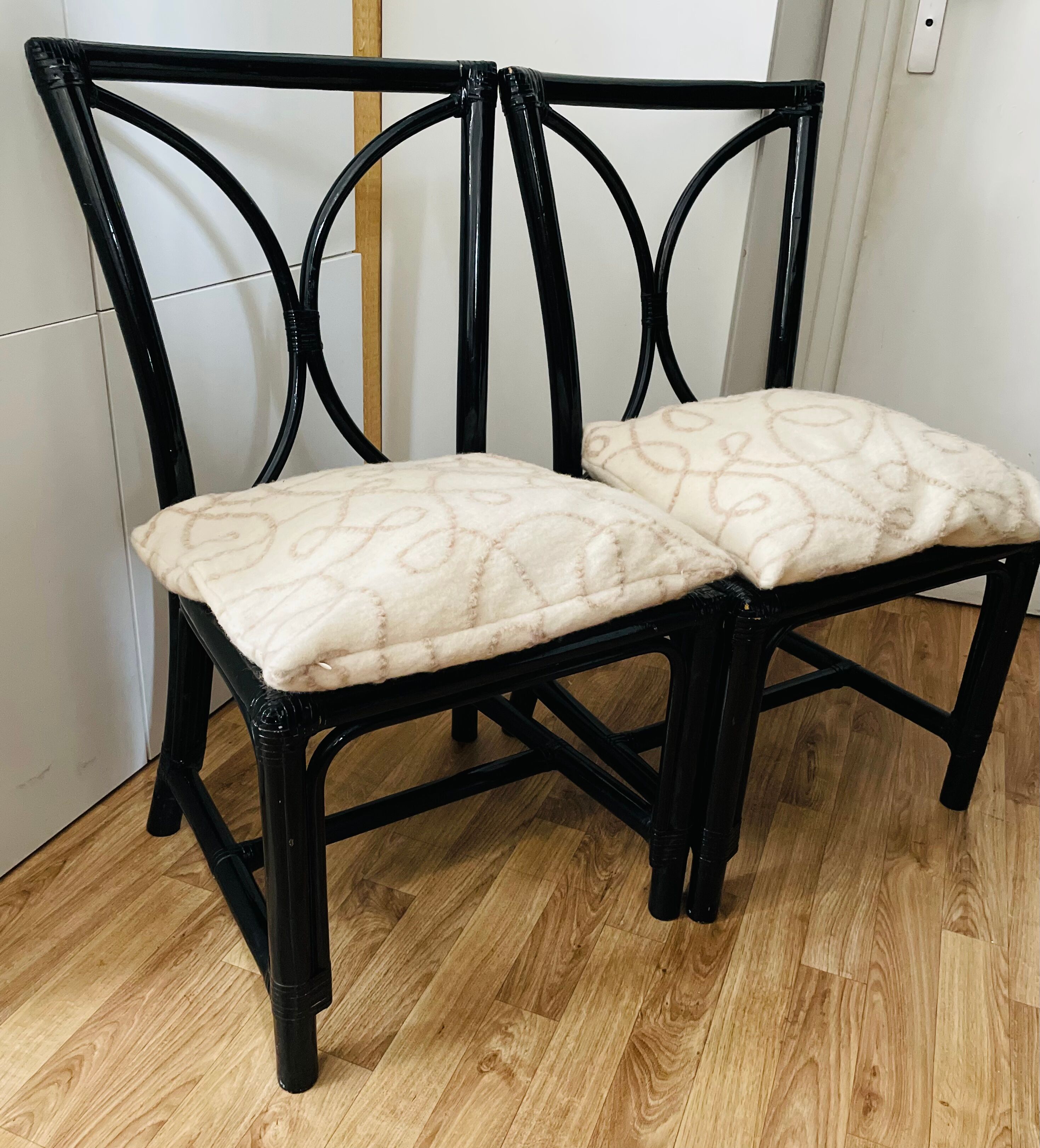 Vintage bamboo chair