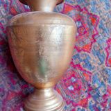 Vase métal or