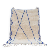 Tapis fait main 2. 5/1.5m traditionnel