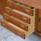 Müsterring Möbel, vintage 1960s teak sideboard 243cm!