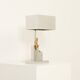 Large table lamp by the Spanish sculptor Aurelio Teno, 1970s.