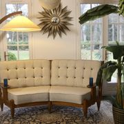“Véronique” sofa, by Guillerme and Chambron, 1970s Vos Maison edition. Ref Veronica