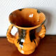 Vase with double ceramic handles 1960