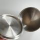 Vintage bowling ball chrome ice bucket - 70s