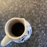 Blue pitcher