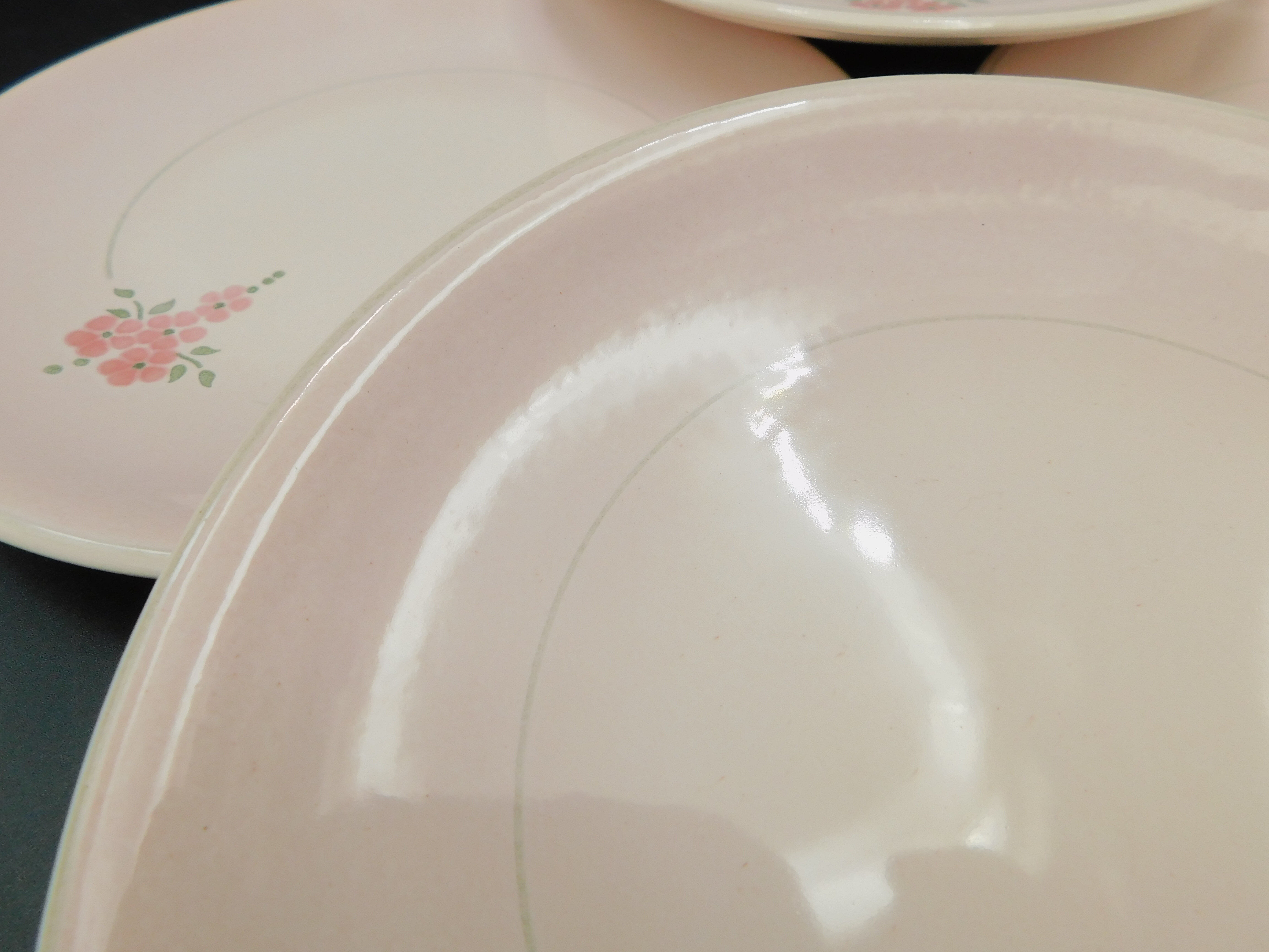 6 Julia dessert plates by Niderviller