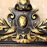 Old Louis-Philippe mirror with pediment