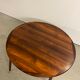 Danish round palisander dining table 1960s