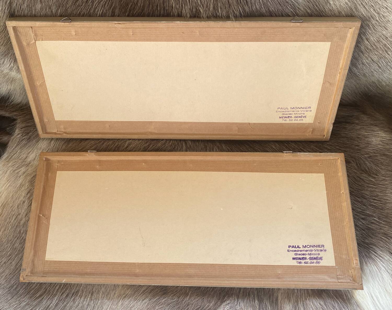 Lot of 2 old children's illustrations