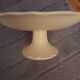 Plat de presentation sur pied faience