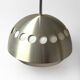 Grande suspension Space Age avec abat-jour en métal et ABS, années 1970