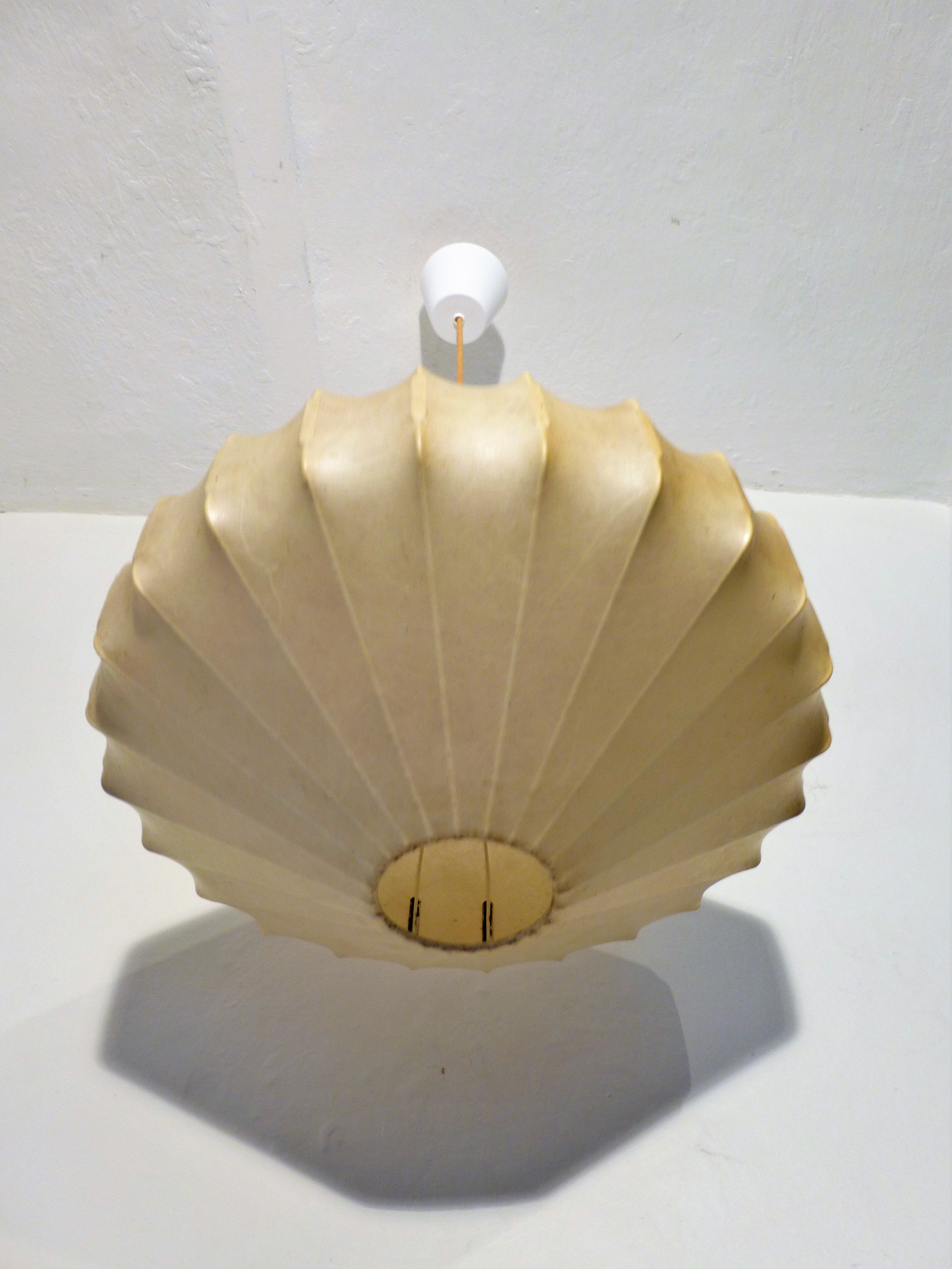 Cocoon hanging lamp 1960