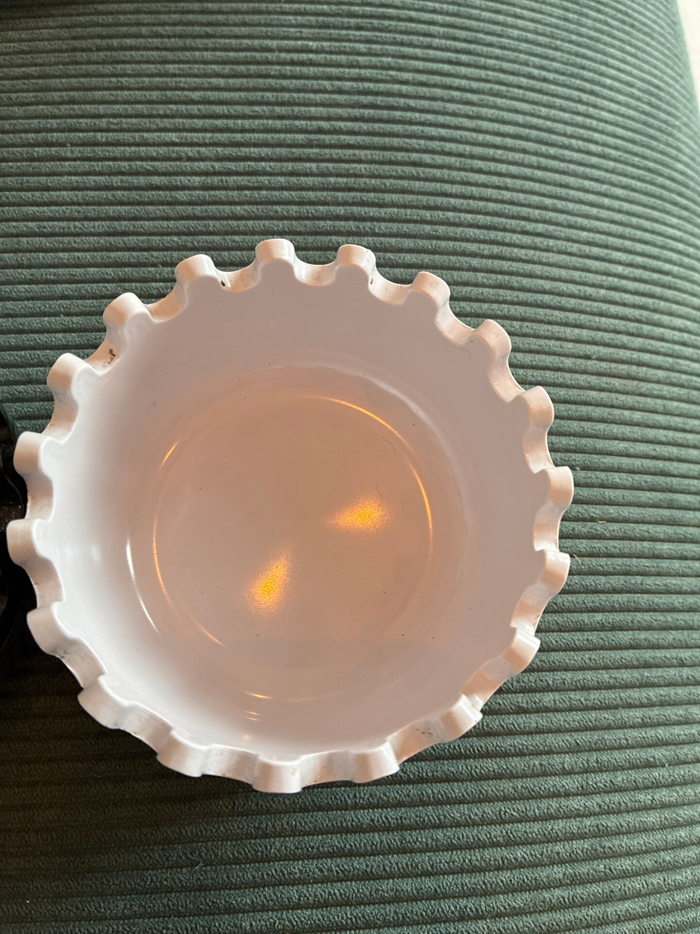 Ashtray / Box "Clam" 8cm – Authentic Vintage 1970 – Design Alan F