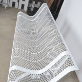 Metal garden bench René Malaval