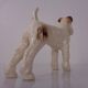 Porcelain Figurine of Fox Terrier, Denmark, 1950s