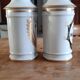 2 Limoges Porcelain Pharmacy Pots