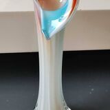 Floral Soliflore Vase/Jack in the Pulpit. Murano. High 25 cm