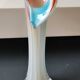 Vase soliflore "Jack in the Pulpit" en verre de Murano