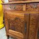 Bressan buffet with two bodies from the Louis XV period in walnut and elm.