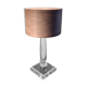 Plexiglass and wood lamp