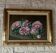 Huile sur toile pivoines en bouquet